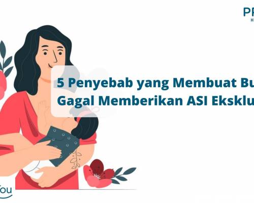 5 Penyebab yang Membuat Gagal ASI Eksklusif