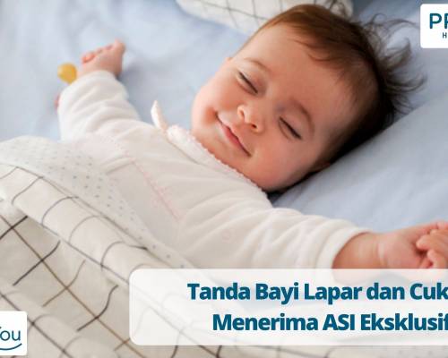 Tanda Bayi Lapar dan Cukup Menerima ASI Eksklusif
