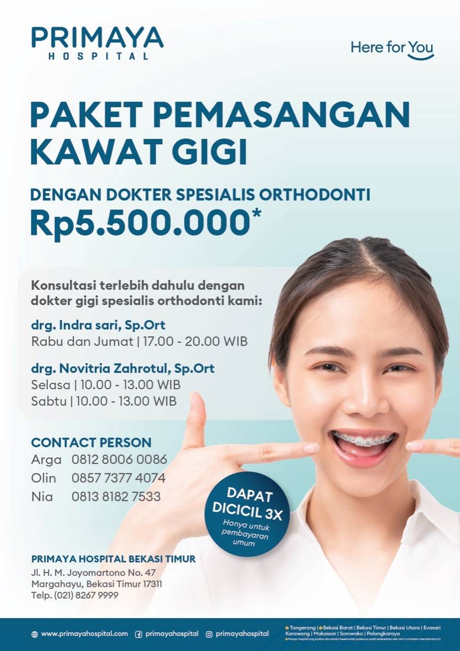 Paket Pemasangan Kawat Gigi