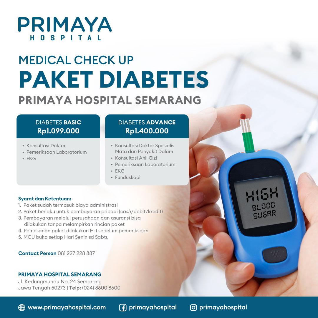 Paket Pemeriksaan Diabetes di Semarang