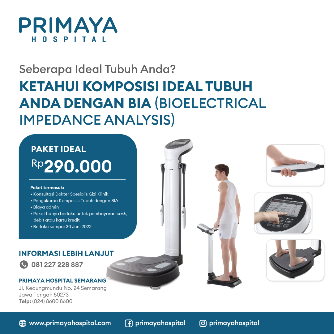 Promo Pemeriksaan BIA (Bioelectrical Impedance Analysis)