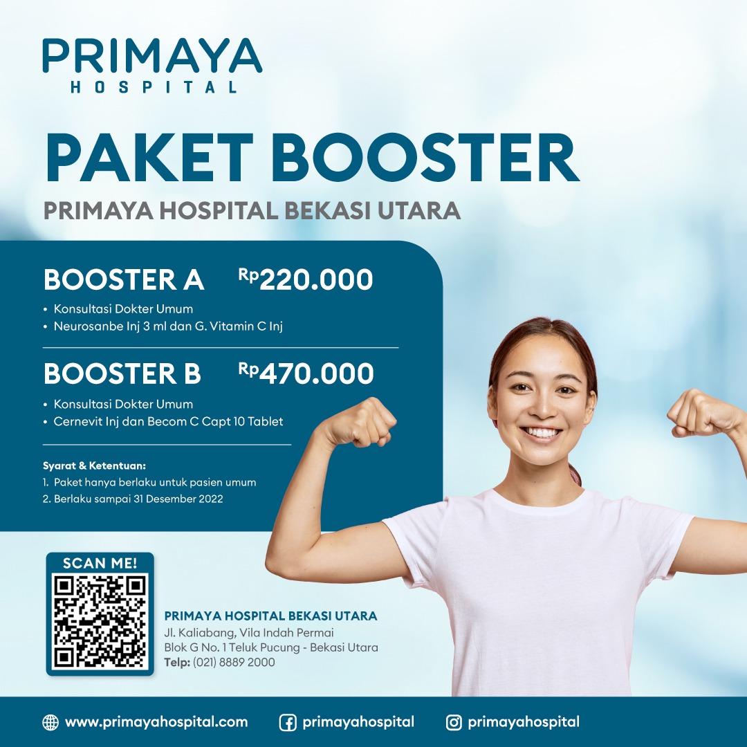 Paket Booster - Primaya Hospital Bekasi Utara