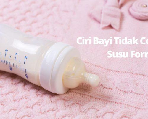 Ciri Bayi Tidak Cocok Susu Formula