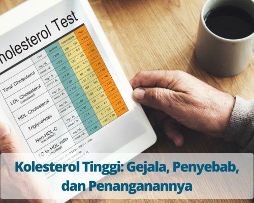Kolesterol Tinggi Gejala, Penyebab, dan Penanganannya