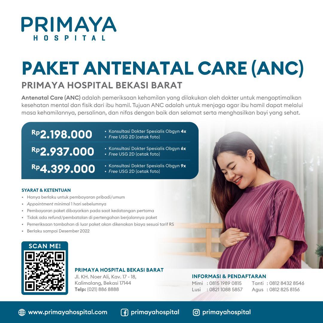 Paket Pemeriksaan Kehamilan Bekasi