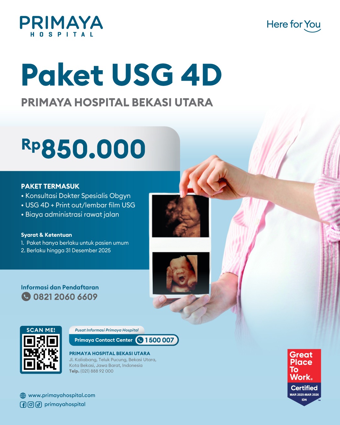 USG 4D Bekasi Utara