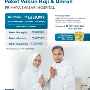 Vaksin Haji dan Umroh - Primaya Evasari Hospital