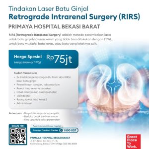 laser batu ginjal / RIRS Bekasi Barat