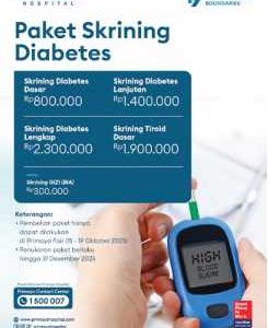 Paket Skrining Diabetes - Primaya Fair