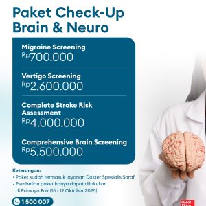 Paket Check Up Brain dan Neuro