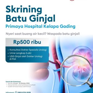 Skrining Ginjal Kelapa Gading
