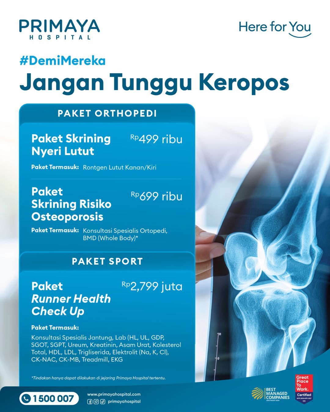 Jangan Tunggu Keropos #DemiMereka